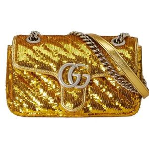 Gucci marmont bag GG sequin bag runway sold out**